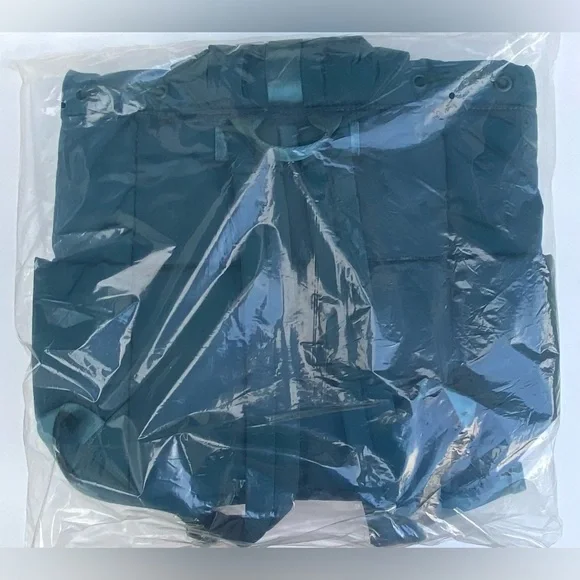 Summer & Rose, Puffer Backpack, Puffer Bag, Emerald Green - Picture 7 of 8